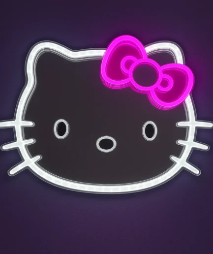 ESPEJO LED HELLO KITTY 30 CM