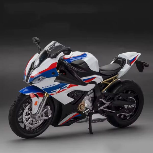 MOTO BMW S1000RR ESCALA 1:12 LUZ Y SONIDO