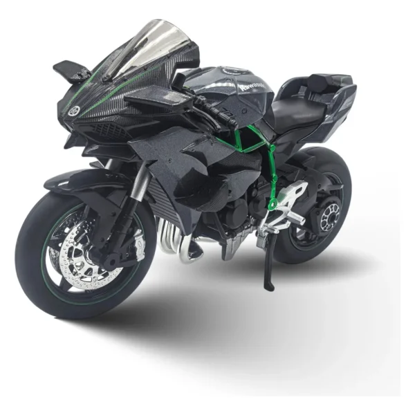 MOTO KAWASAKI H2R ESCALA 1:12 LUZ Y SONIDO