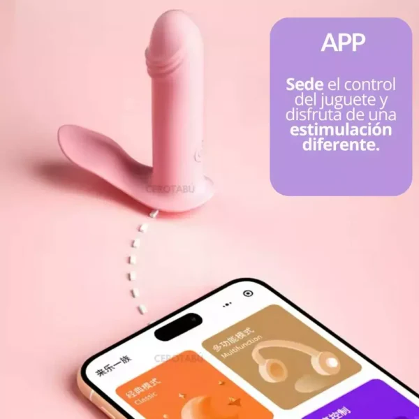 VIBRADOR LITTE GIRL CON APP CELULAR