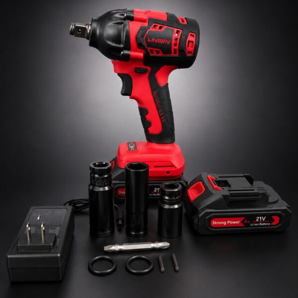 TALADRO DE IMPACTO + 2 BATERIAS + ACCESORIOS