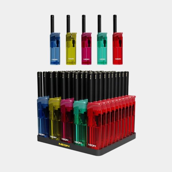 Encendedor Neon Recargable Eléctrico Mini Antorcha Multiuso