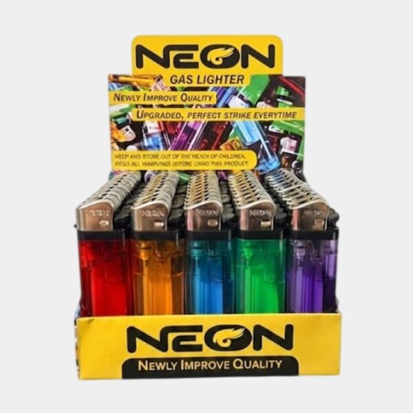 Encendedor Neon Clásico Bolsillo Desechable