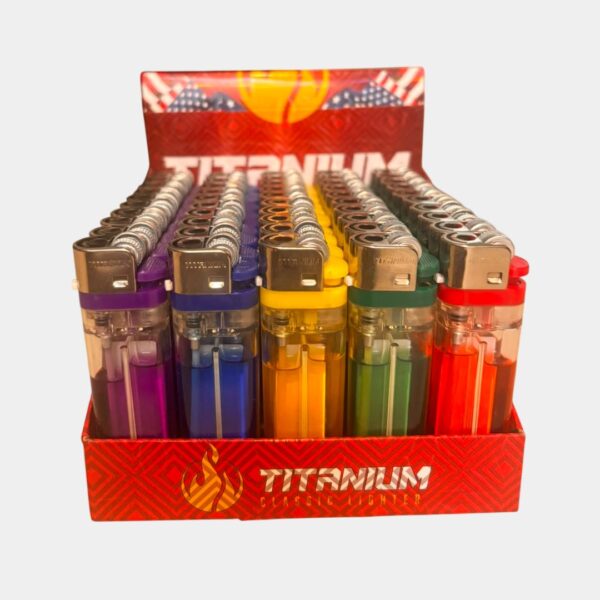 Encendedor Titanium Clásico Bolsillo Desechable